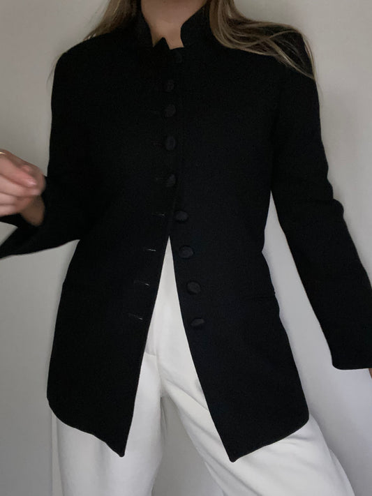 Christian Dior Black Blazer Jacket Size M