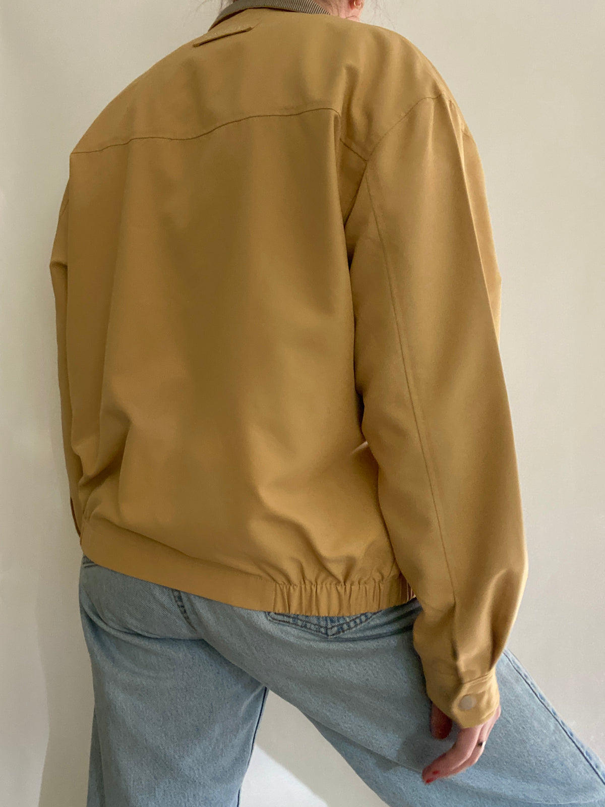 Vintage Yves Saint Laurent Logo Lightweight Jacket Size M