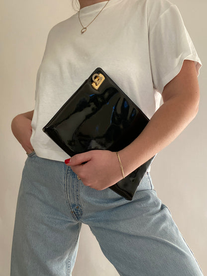 Salvatore Ferragamo Gancini Clutch