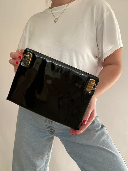 Salvatore Ferragamo Gancini Clutch