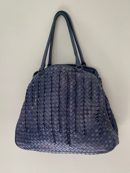 Vintage Bottega Veneta Intrecciato Tornabuoni Dome Bag