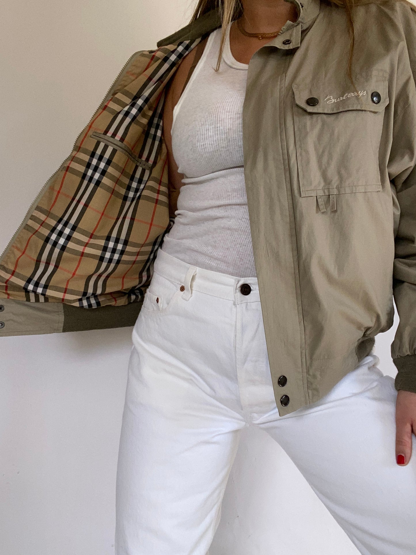 Burberry Bomber Jacket Size M/L