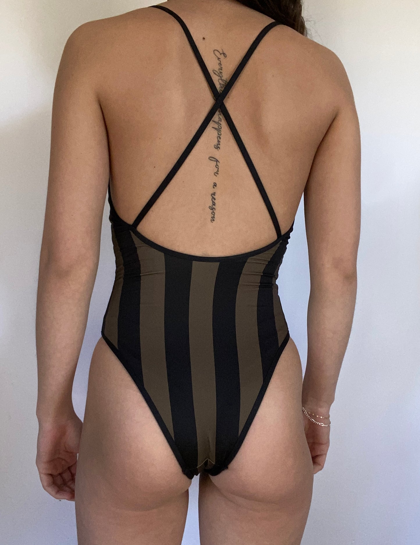 Fendi Logo One Piece Bathing Suit Size XS