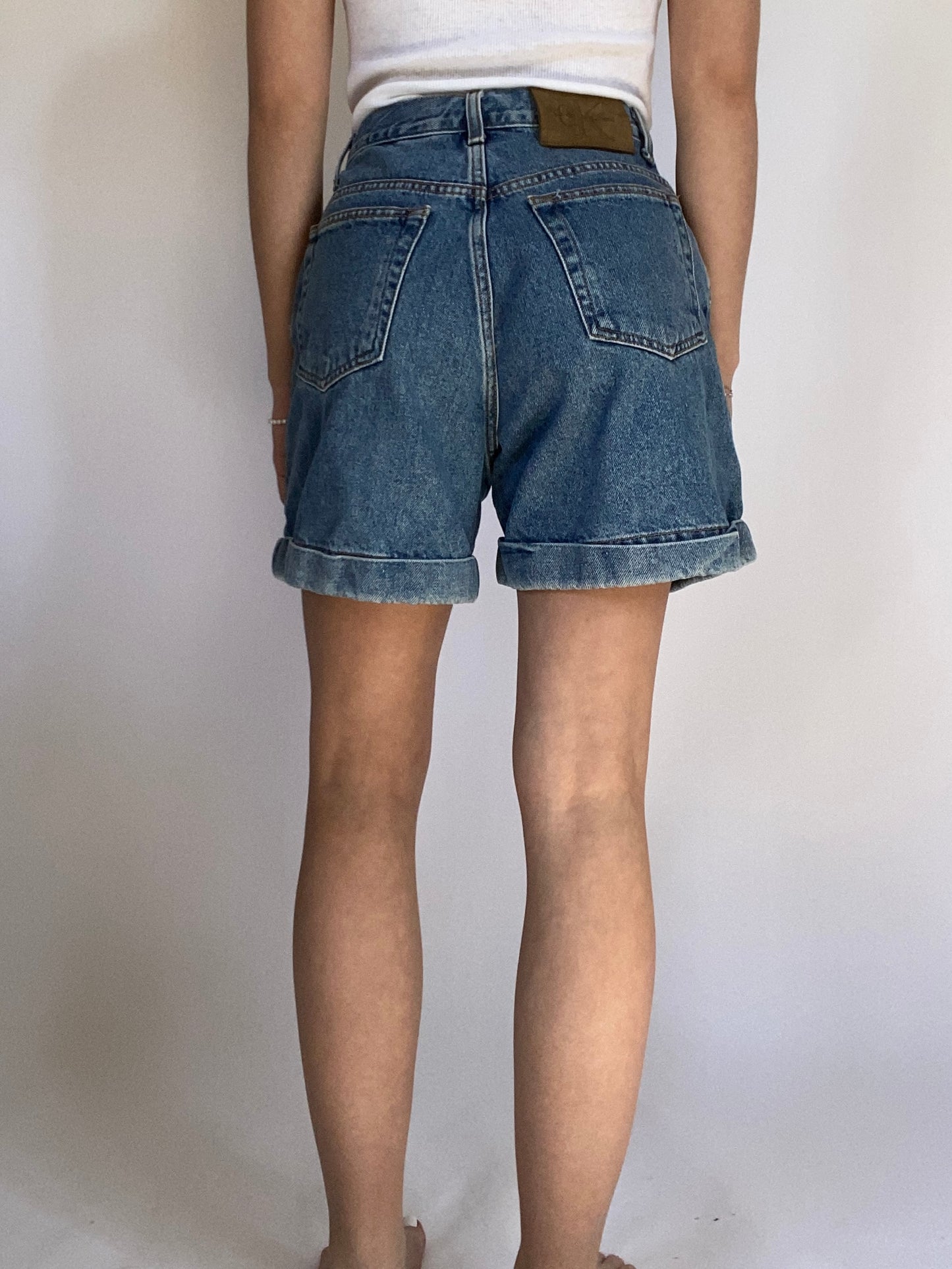 Calvin Klein Denim Shorts Size 25