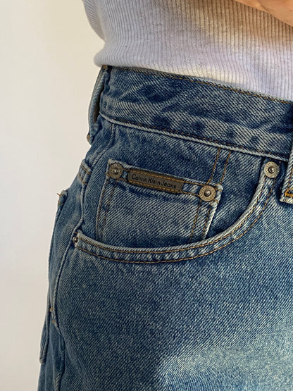 Calvin Klein Denim Shorts Size 25