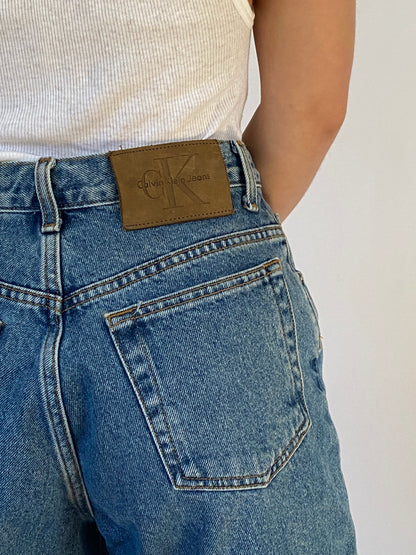 Calvin Klein Denim Shorts Size 25