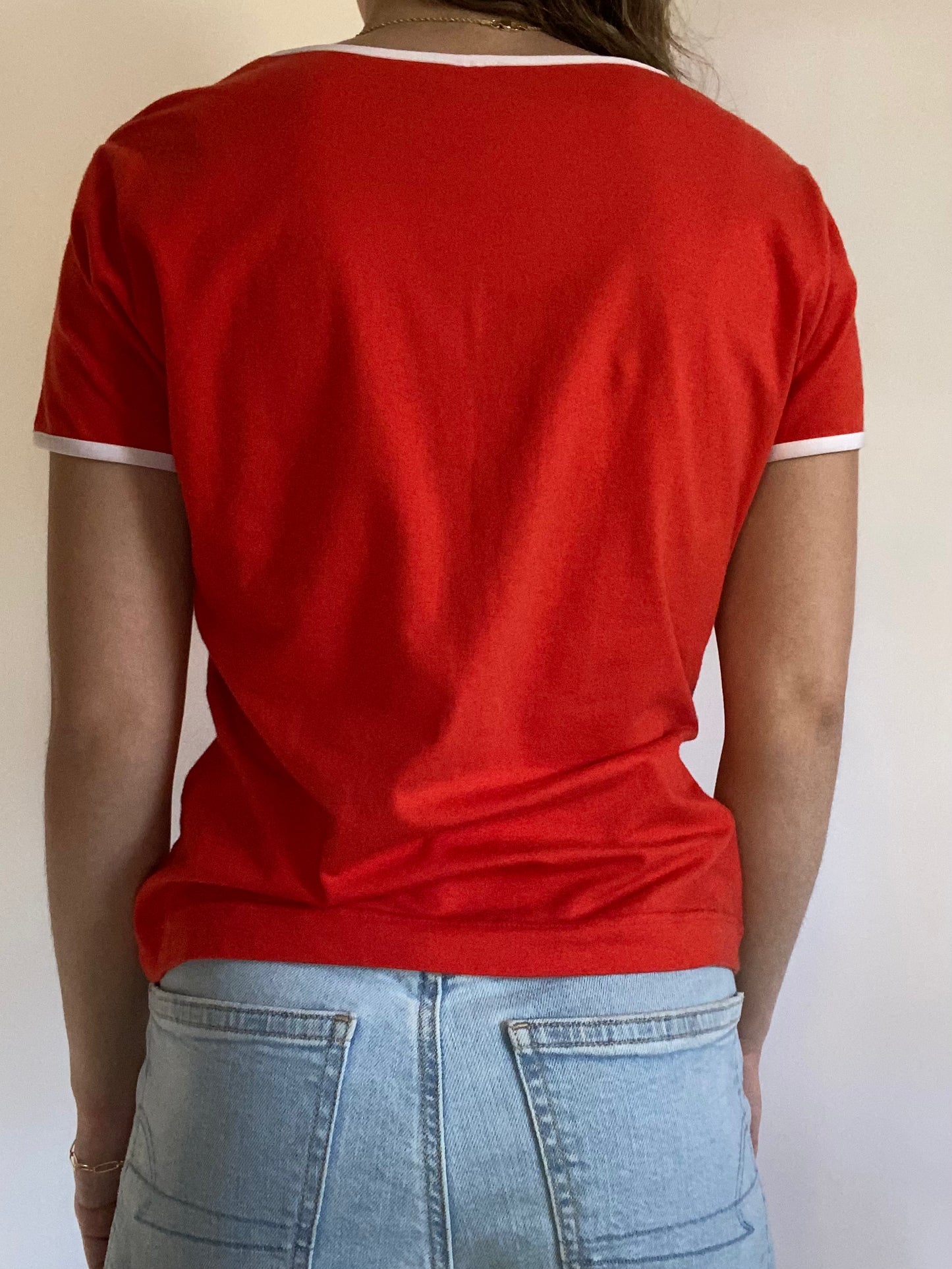 Courrèges Baby Graphic T-Shirt Size M