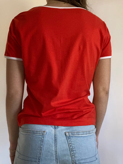 Courrèges Baby Graphic T-Shirt Size M