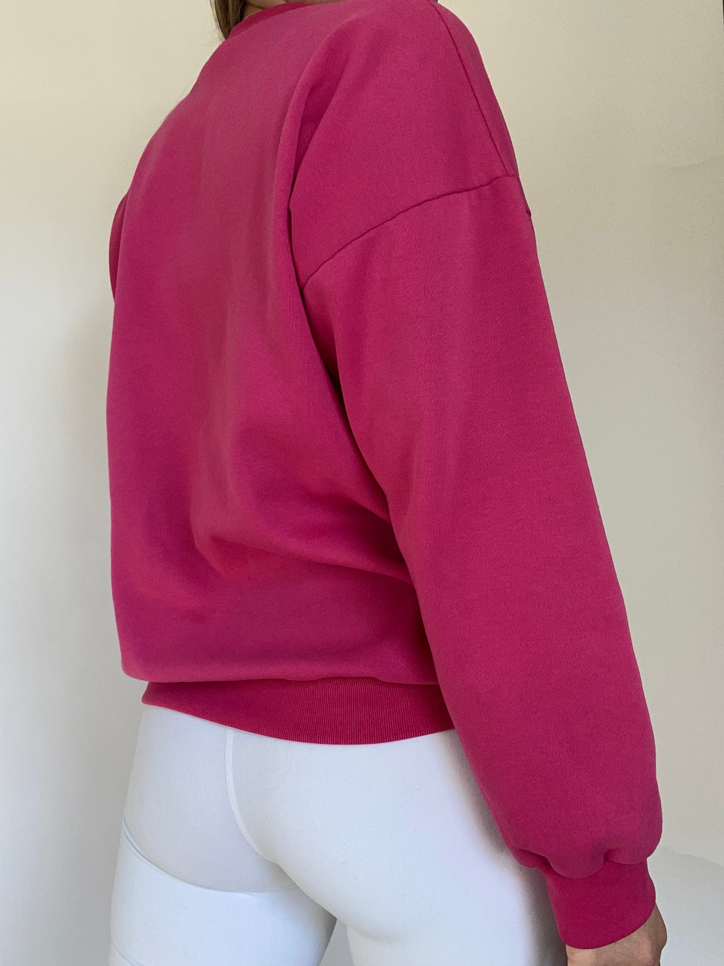 1993 Hot Pink London Crewneck Pullover Size M