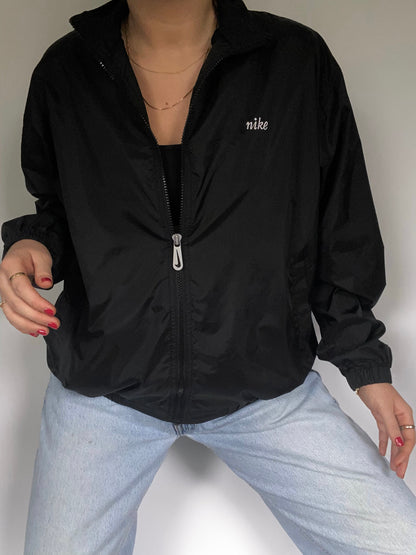 Nike Black Windbreaker Size M