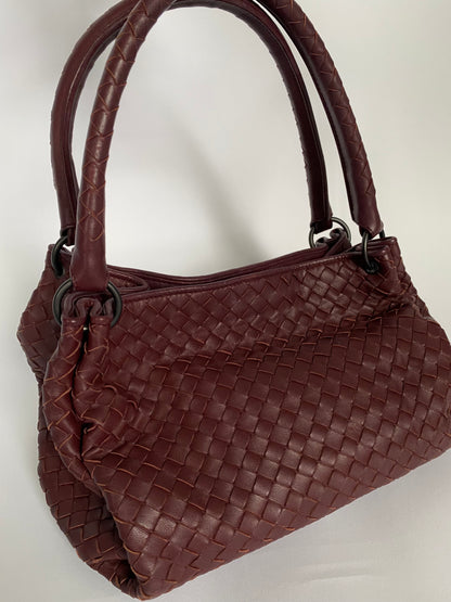 Bottega Veneta Nappa Intrecciato Parachute Bag