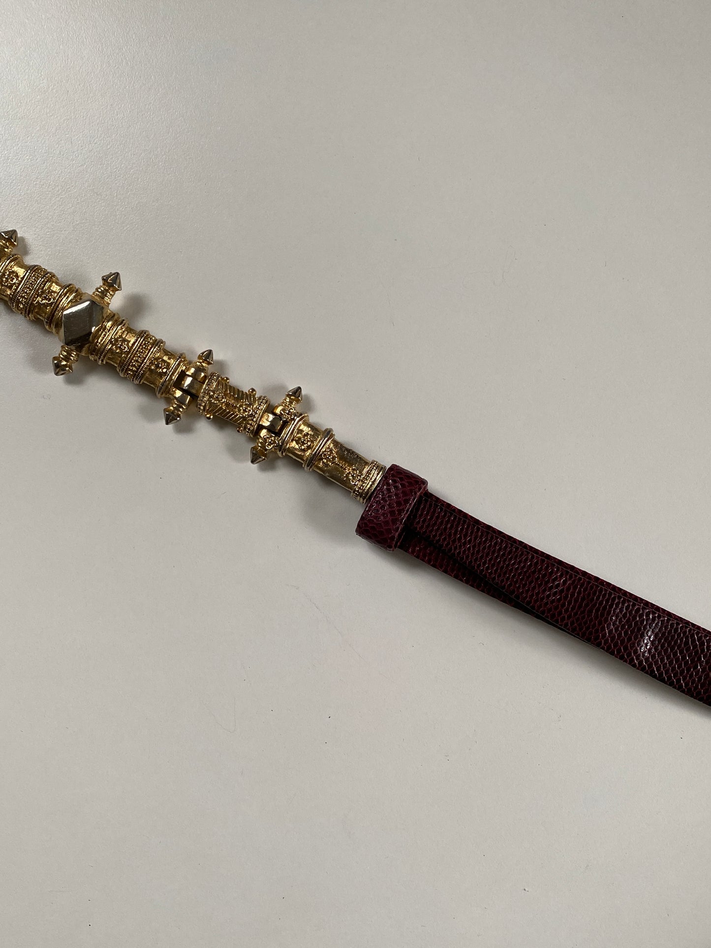Judith Leiber Dagger Belt One Size