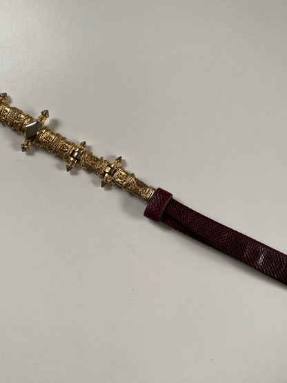 Judith Leiber Dagger Belt One Size