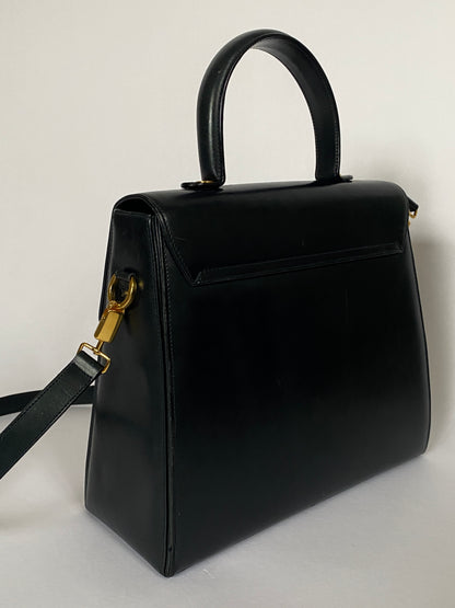 Salvatore Ferragamo Leather Gancini Bag