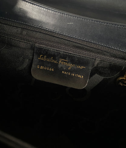 Salvatore Ferragamo Leather Gancini Bag