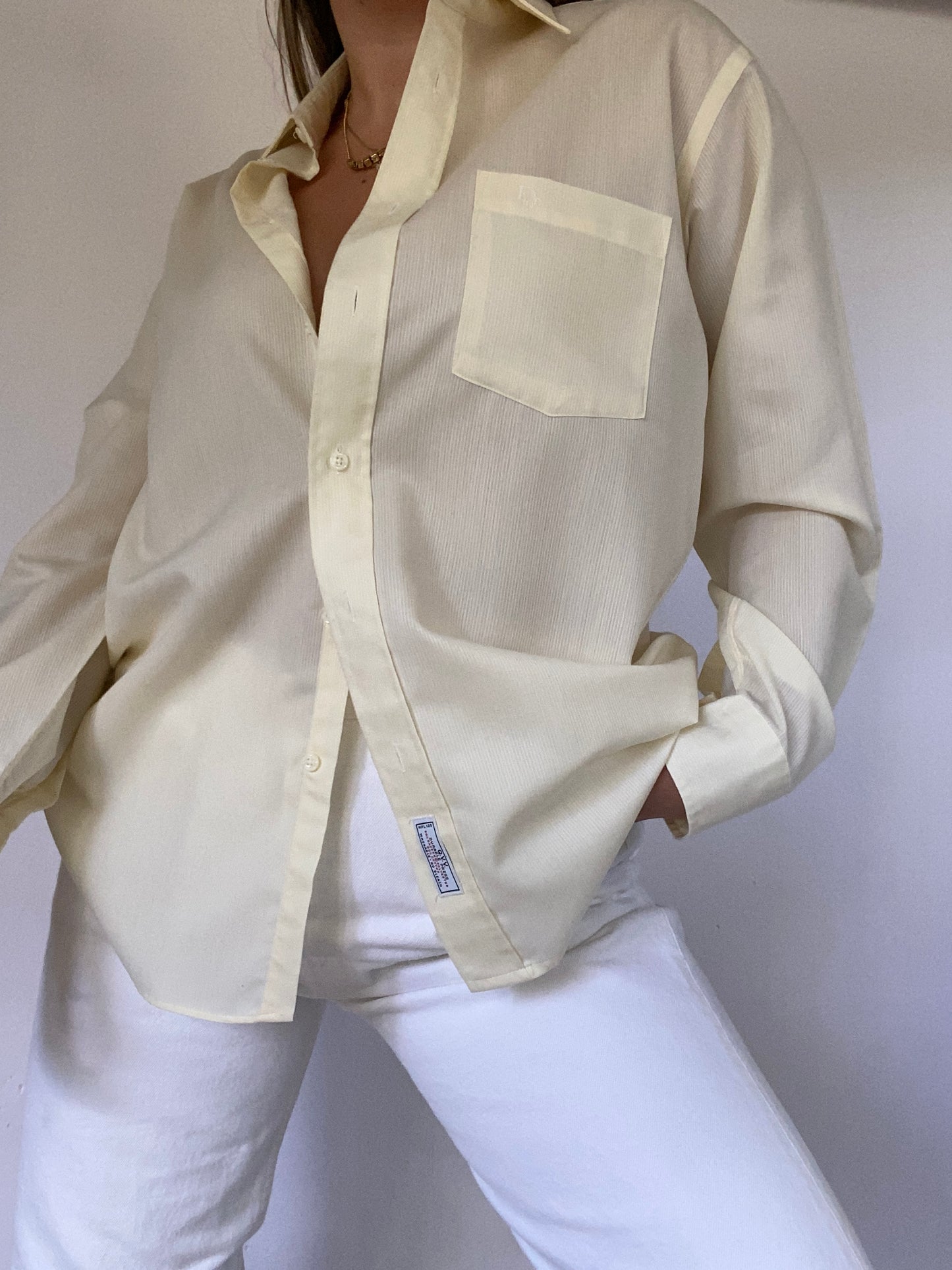 Christian Dior Logo Button Up Size M/L