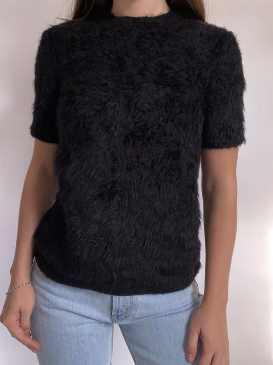 Celine Alpaca Wool Short Sleeve Size XS/S