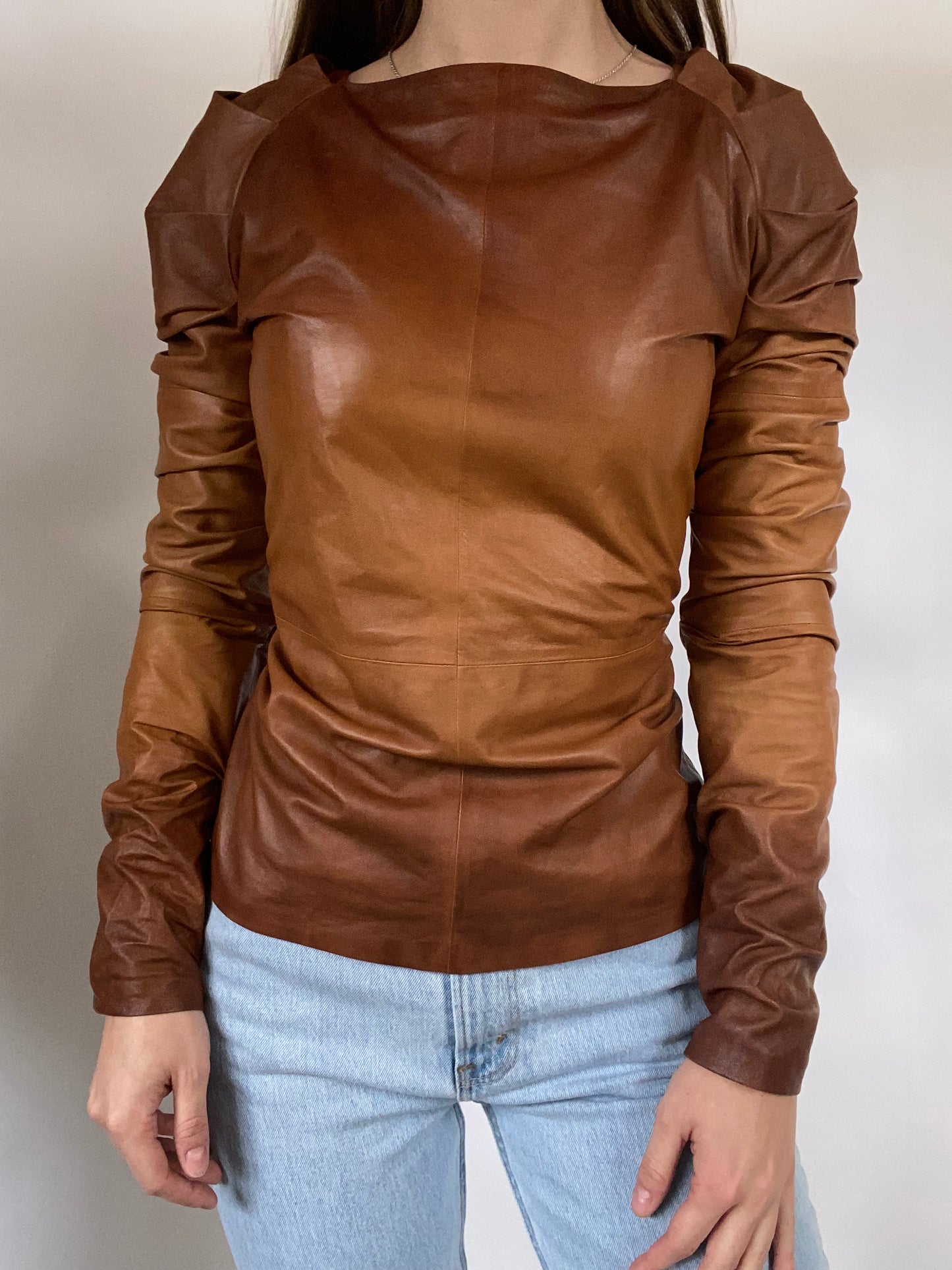 Tom Ford Leather Top Size S