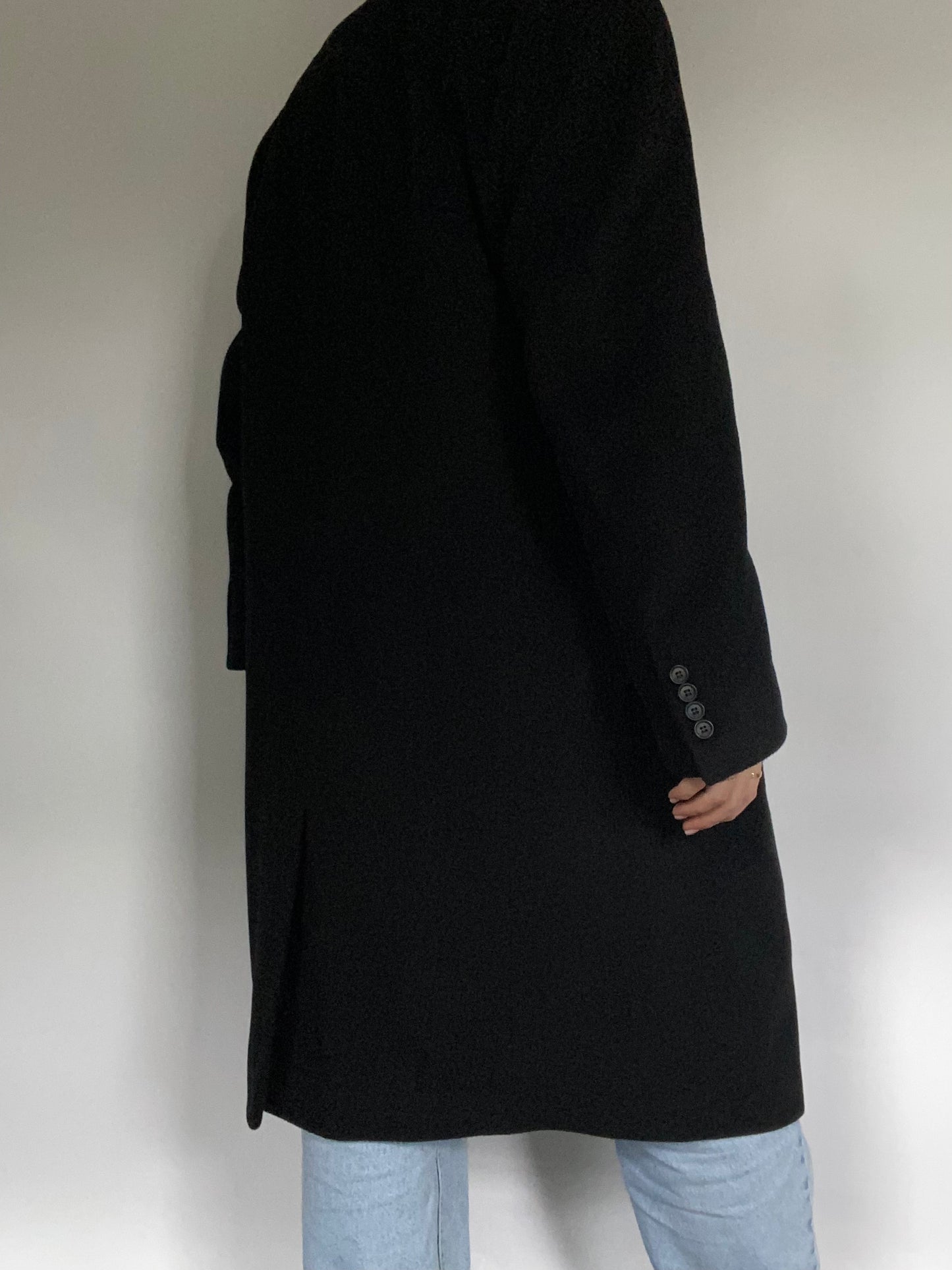 Cashmere Blend Trench Size S/M