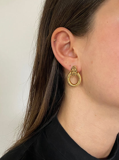 Givenchy Doorknocker Earrings