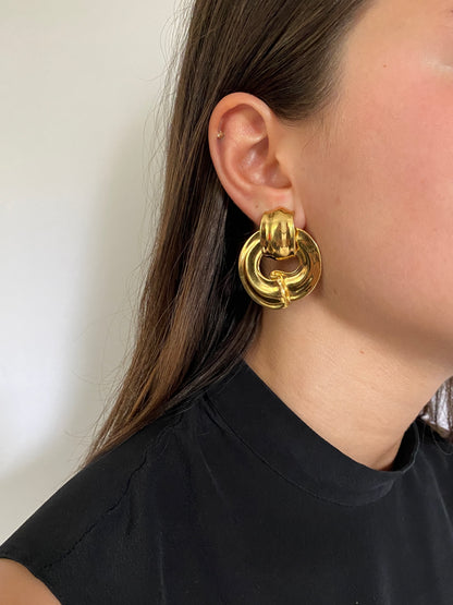 Givenchy Doorknocker Earrings