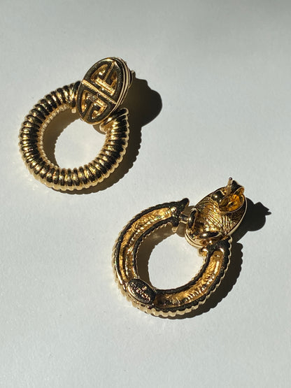 Givenchy Doorknocker Earrings