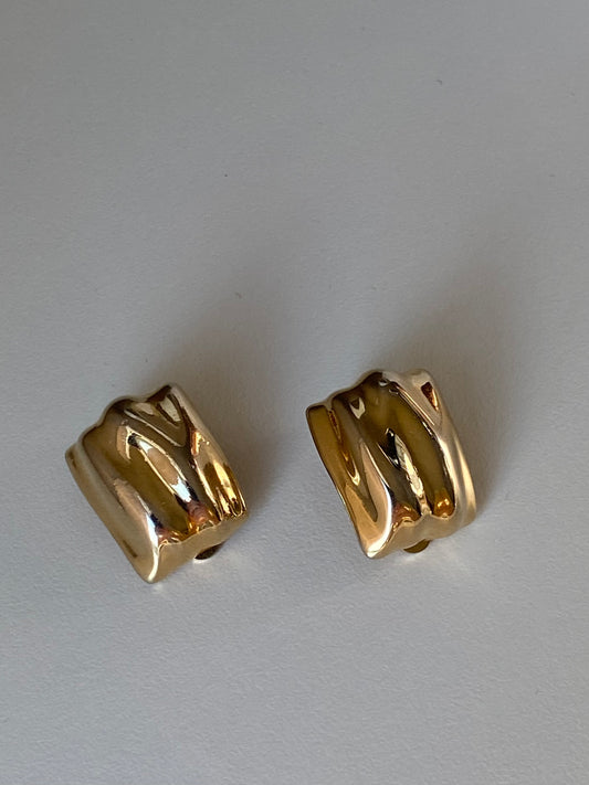 Givenchy Gold Tone Earrings