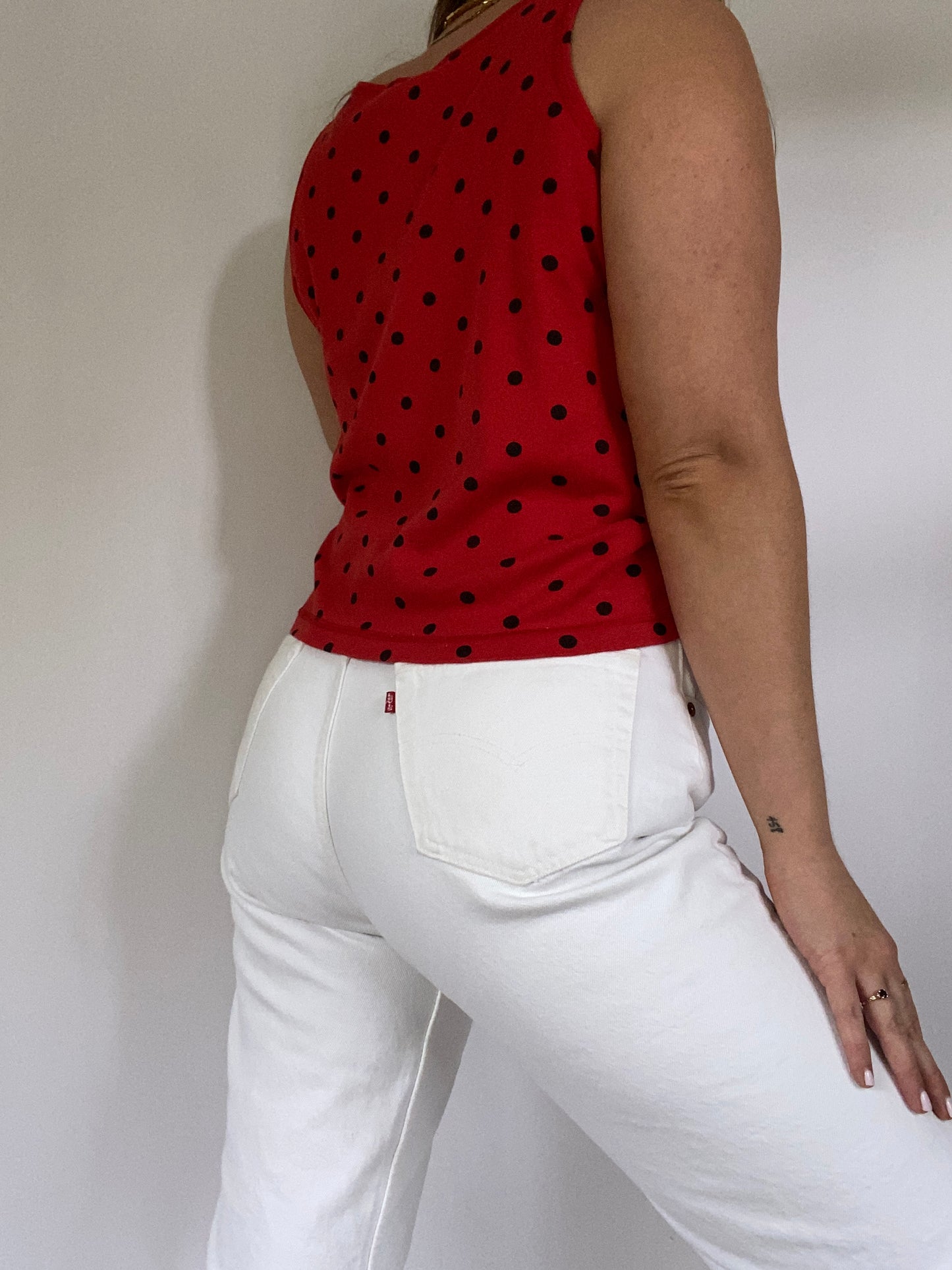 Christian Dior Polka Dot Tank Size L