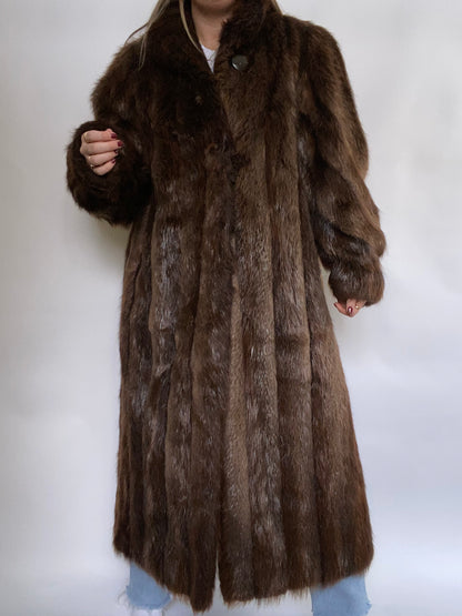 Genuine Full Length Fur Size L/XL