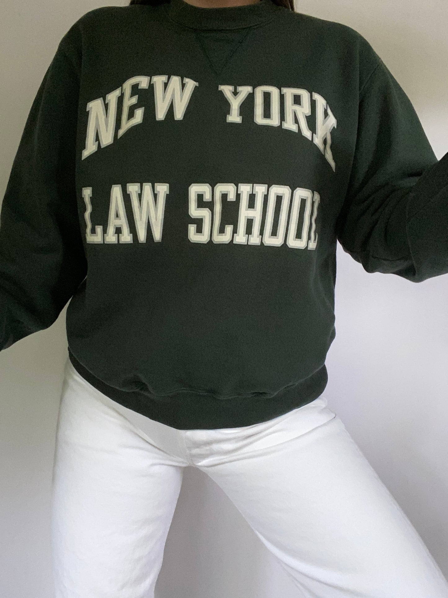 New York Law School Champion Crewneck Size M/L