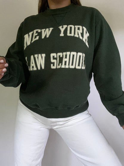 New York Law School Champion Crewneck Size M/L
