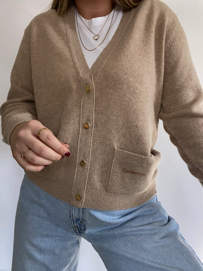 Burberry Logo Cardigan Size M