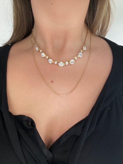 Givenchy Rhinestone Necklace