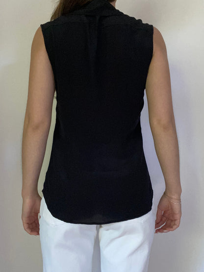 Yves Saint Laurent Tie Blouse Size S/M