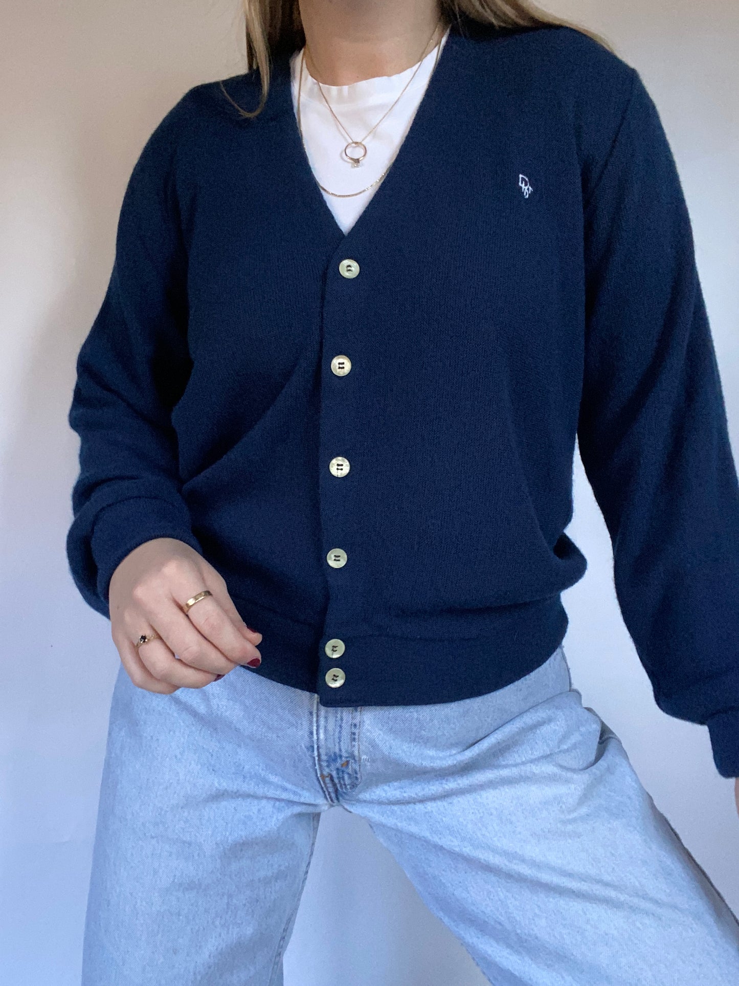 Christian Dior Logo Cardigan Size S/M