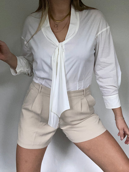 Yves Saint Laurent Tie Blouse Size M/L