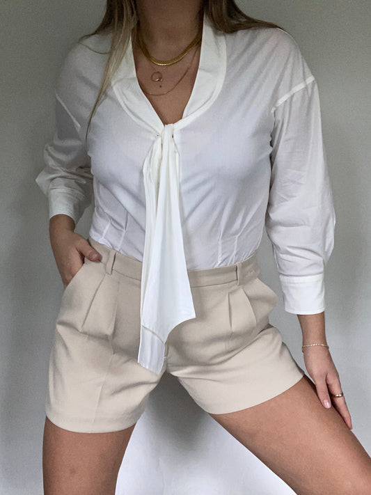 Yves Saint Laurent Tie Blouse Size M/L