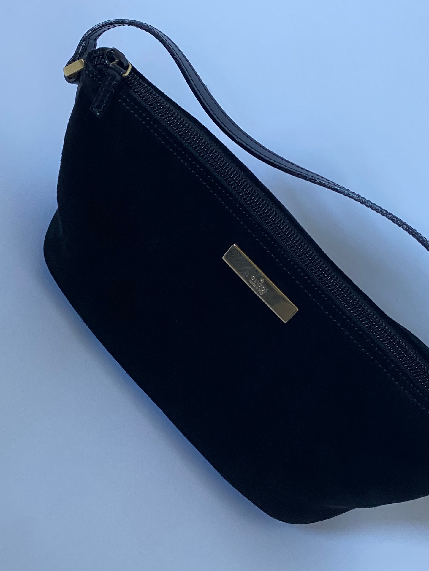 Gucci Suede Boat Bag