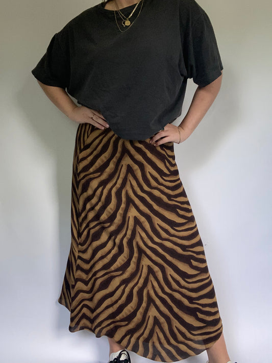 Ralph Lauren Silk Maxi Skirt Size 6
