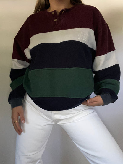 Christian Dior Striped Pullover Size M