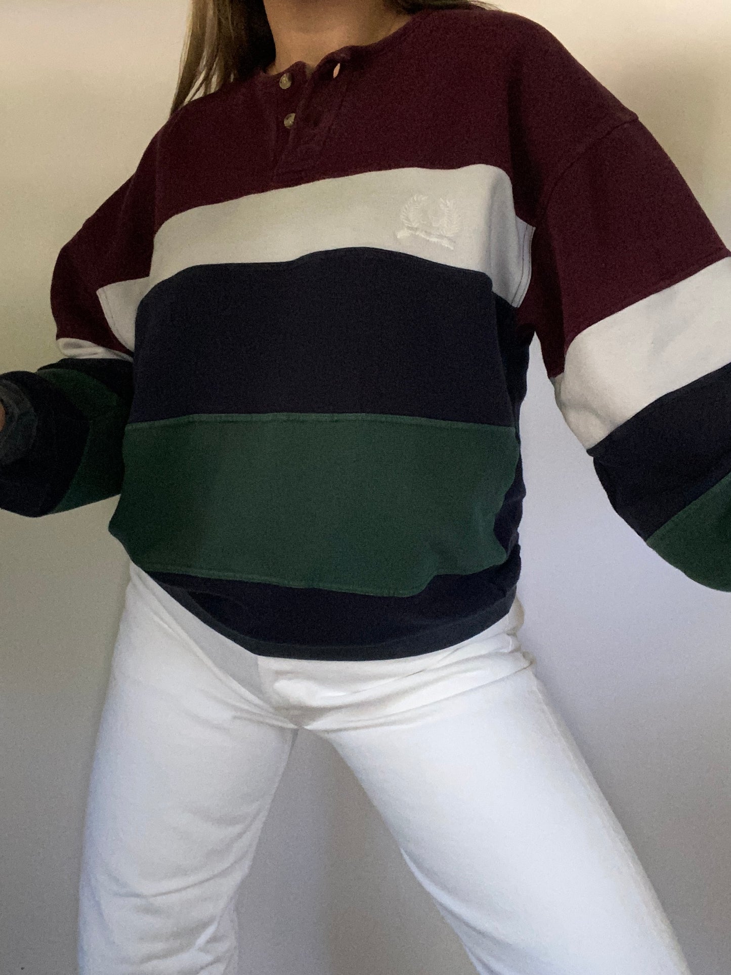 Christian Dior Striped Pullover Size M
