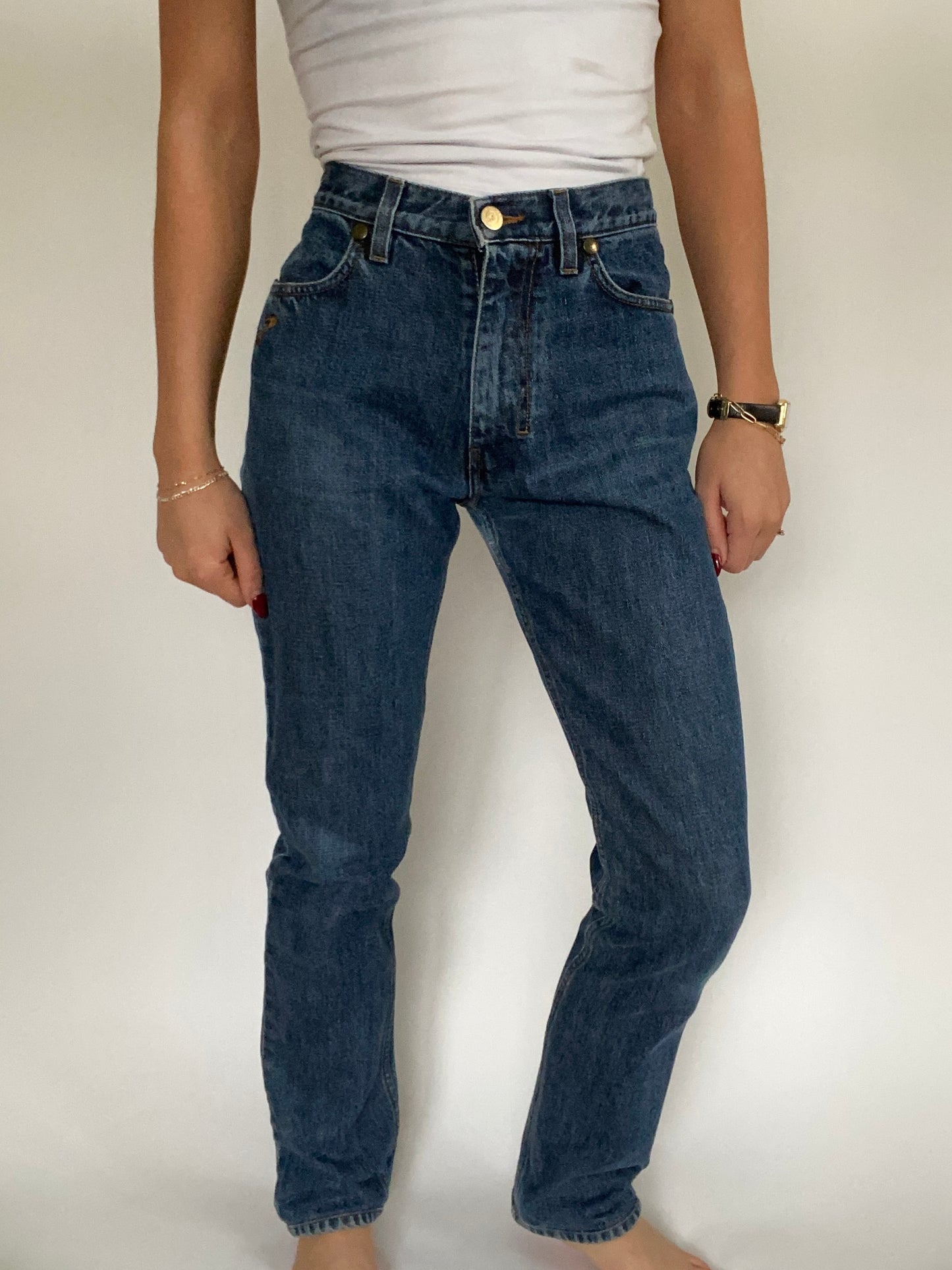 Yves Saint Laurent Logo Denim Size 29