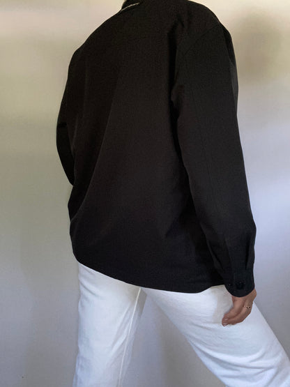 Yves Saint Laurent Logo Lightweight Jacket Size M/L