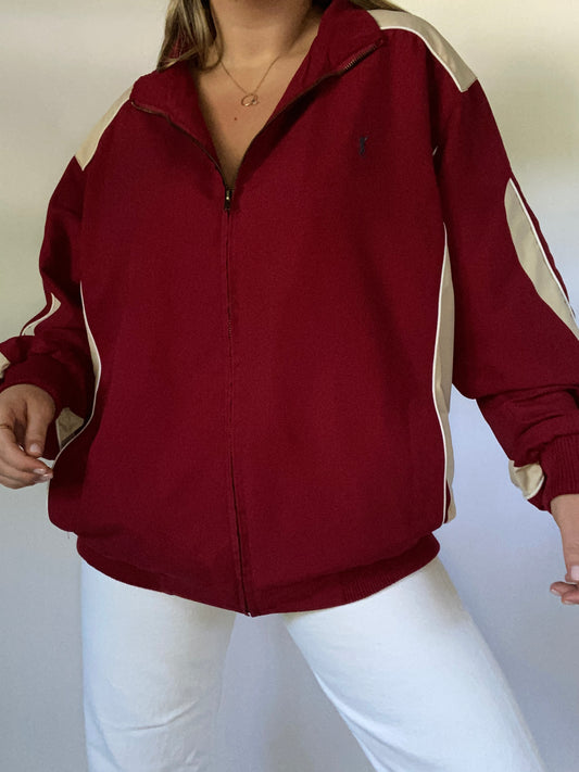 Yves Saint Laurent Logo Lightweight Jacket Size L/XL
