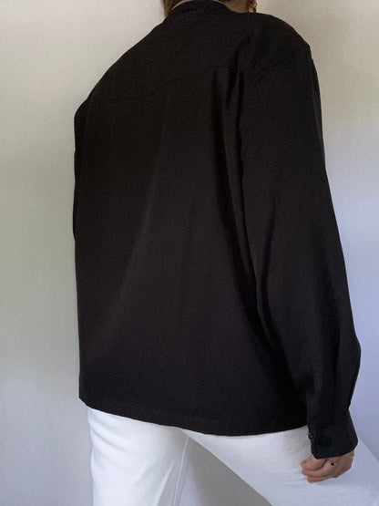 Yves Saint Laurent Logo Lightweight Jacket Size M/L