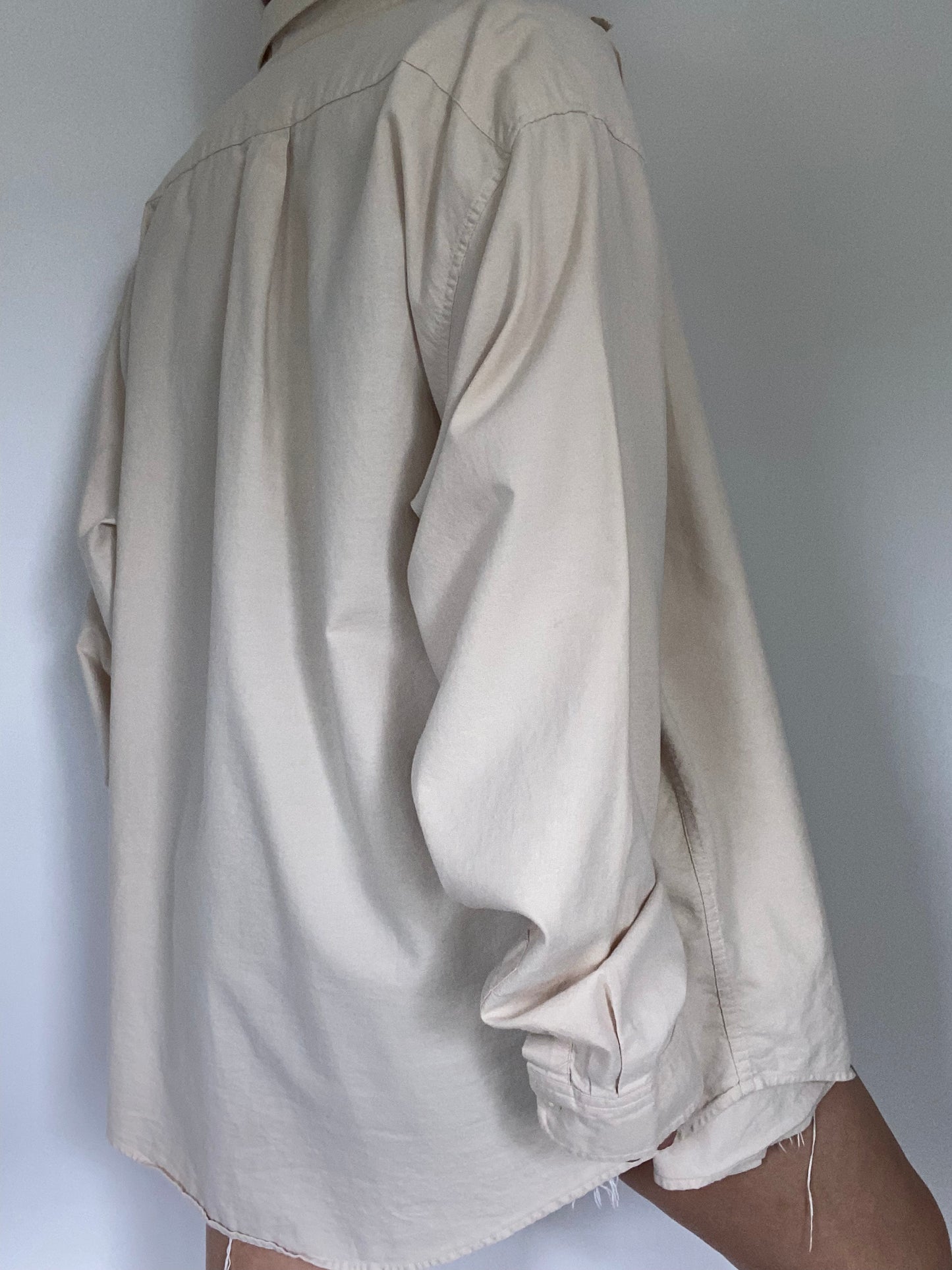 Ralph Lauren Beige Button Up Size L/XL