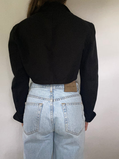 Ralph Lauren Structured Loop Button Top Size S/M