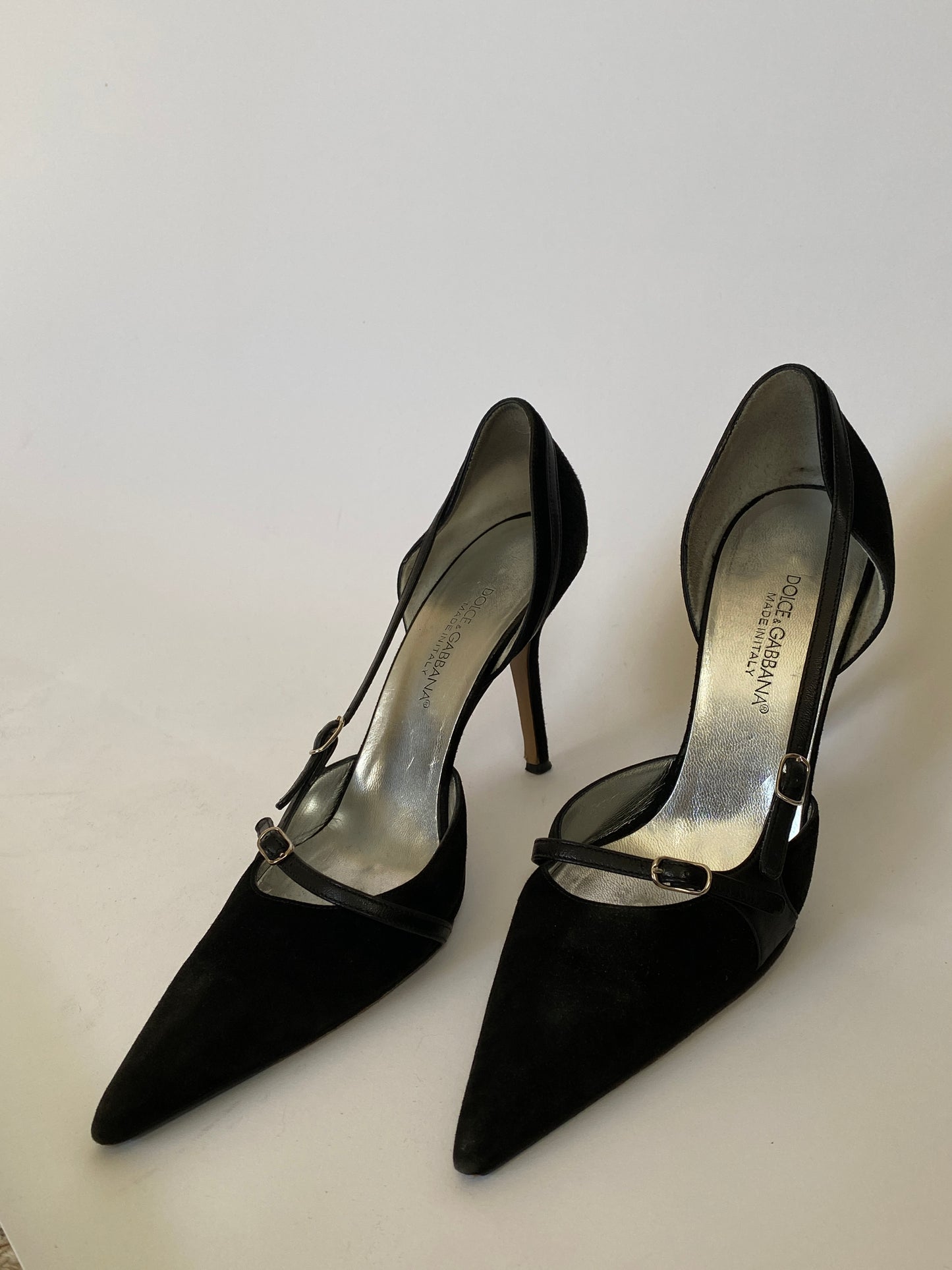 Dolce & Gabbana Suede D'Orsay Pumps Size 7