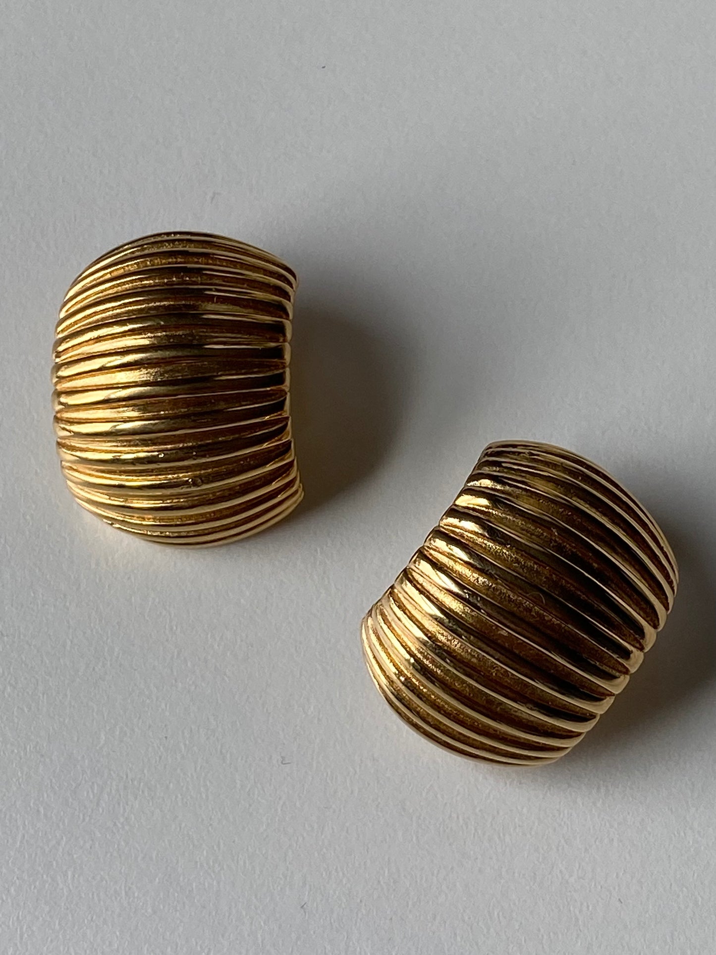 Givenchy Ribbed Earrings