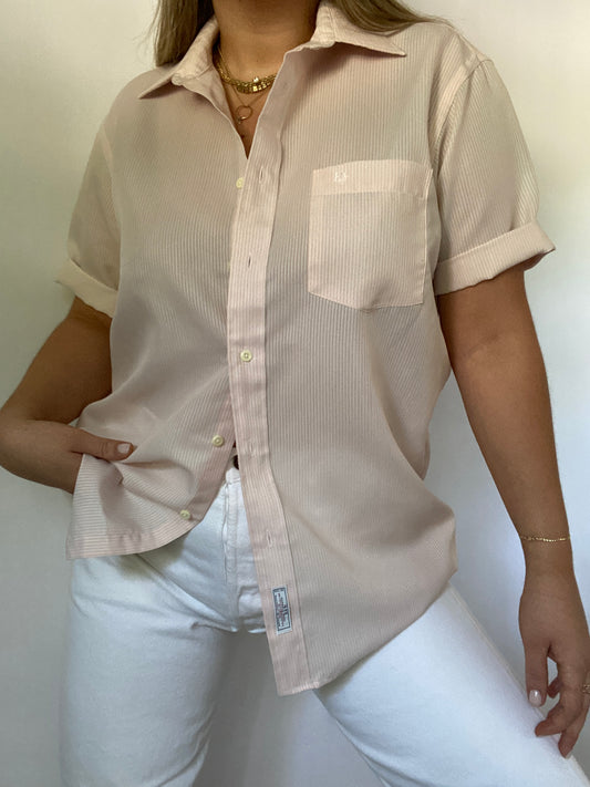 Christian Dior Short Sleeve Button Down Size M